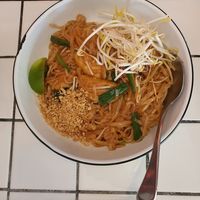 Pad thai (delish) at Little Turtle in Enmore