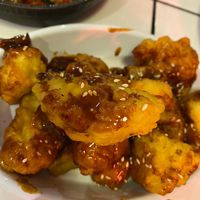 BBQ cauliflower   at Little Turtle in Enmore