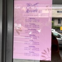 Opening hours   at Little Turtle in Enmore