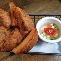 Mushroom crostini $14.90 at Little Turtle in Enmore