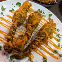 Zucchini flowers at Little Turtle in Enmore