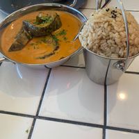 Eggplant Penang curry  at Little Turtle in Enmore