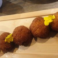 Arancini Balls at Little Turtle in Enmore
