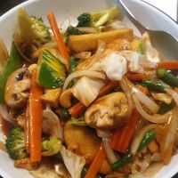 Cashew Nut Stir Fry at Little Turtle in Enmore