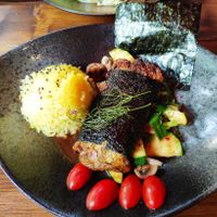 Fish wannabe at Nora's Garden in Berlin