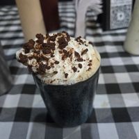 Cappuccino at Salgados Veganos Manaus in Manaus