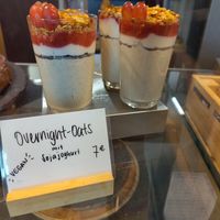 Sweet vegan breakfast option at Fama Cafe & Manufaktur in Weimar