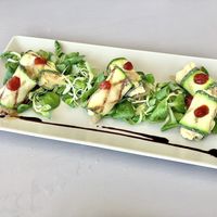 Zucchini  at Katharos Lounge in Santorini