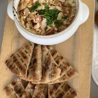 Vegan feta 💚 at Katharos Lounge in Santorini