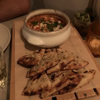 Baked herbed vegan feta  at Katharos Lounge in Santorini