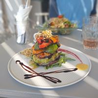 Katharos lounge at Katharos Lounge in Santorini