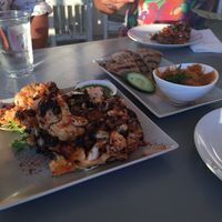Cauliflower Steaks 😍 at Katharos Lounge in Santorini