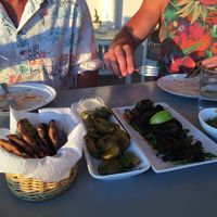 Mushrooms were out of this world good 😍 at Katharos Lounge in Santorini