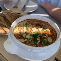 Vega feta cheese at Katharos Lounge in Santorini