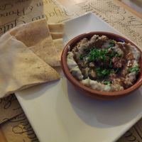 Mtabbal at La Siria in Malaga