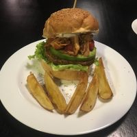 Burger at Vegan's 2Go Savassi in Belo Horizonte
