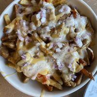 Sausage party fries  at Thrive Diner in Pittsfield