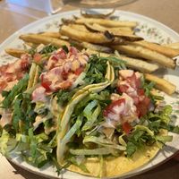 Tacos (best thing we tried)  at Thrive Diner in Pittsfield