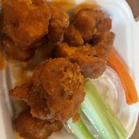 Buffalo cauliflower wings  at Thrive Diner in Pittsfield