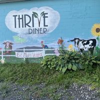 Love the mural!!!!🥰🥰🥰🥰  at Thrive Diner in Pittsfield