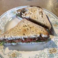 Amazing BLT with tofu bacon!  Gets two thumbs up!  at Thrive Diner in Pittsfield