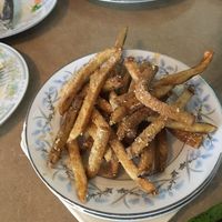 Parm fries at Thrive Diner in Pittsfield