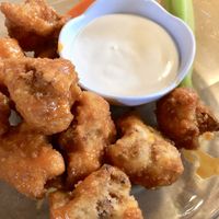 Buffalo cauliflower wings with ranch sauce at Thrive Diner in Pittsfield