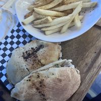 Falafel wrap   at Kareem's in Naples