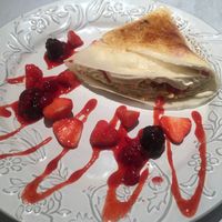 Berry berry crepe  at Wired Bonbon in Tokyo