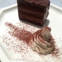 Raw chocolate cake  at Wired Bonbon in Tokyo
