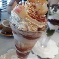 Apple parfait top at Wired Bonbon in Tokyo