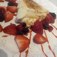 Berry crepe at Wired Bonbon in Tokyo