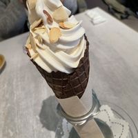 Vegan soft cream  at Wired Bonbon in Tokyo