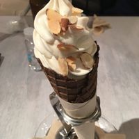 Vegan soft serve at Wired Bonbon in Tokyo