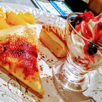 Deserts plate at Wired Bonbon in Tokyo
