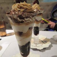 Mont blanc parfaits 😍 at Wired Bonbon in Tokyo