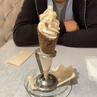 Soy soft serve at Wired Bonbon in Tokyo