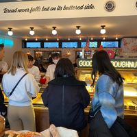 Interior at Good Town Doughnuts in Tokyo