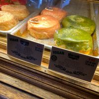 Donut options at Good Town Doughnuts in Tokyo