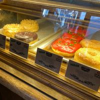 Donut options at Good Town Doughnuts in Tokyo