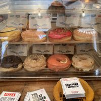 Lots of options and clearly marked at Good Town Doughnuts in Tokyo