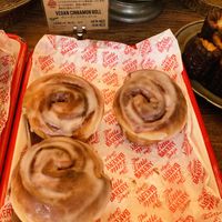 Cinnamon roll  at The Little Bakery in Tokyo