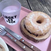 vegan glazed donut  at The Little Bakery in Tokyo
