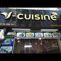 The front at V-Cuisine in Hanoi