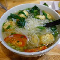 Pho for 40,000 VND at V-Cuisine in Hanoi