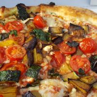Take away vegan verdure pizza at Posillipo - Broadstairs in Broadstairs