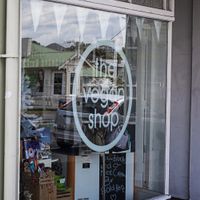 the shop display  at The Vegan Shop in Auckland