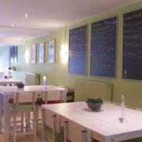 Cafe interior at Unlimited Health in Amsterdam