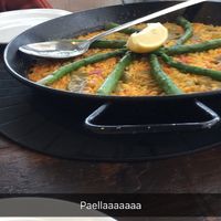 Vegan paella  at The Fisherman's Cottage in Reading