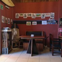 Dining room at Surf Caf in Cancun
